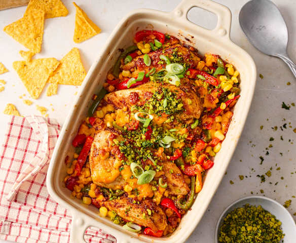 Taco-Chicken-Auflauf