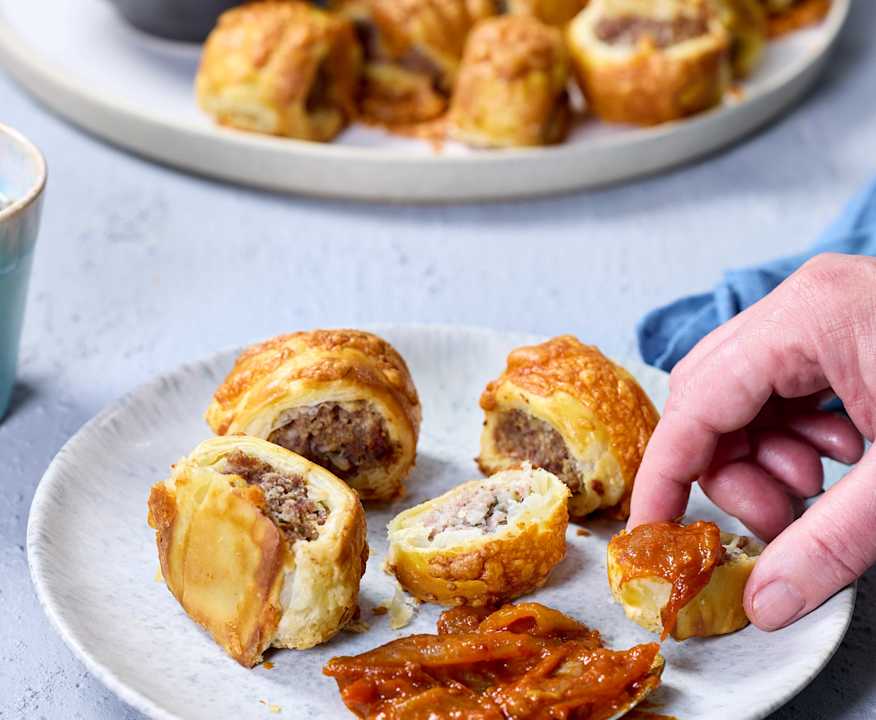 Sausage Rolls mit Tomaten-Chutney - Cookidoo® – the official Thermomix ...