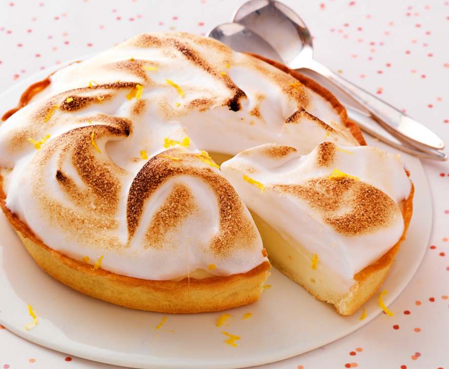 Tarte au citron meringue sans uf