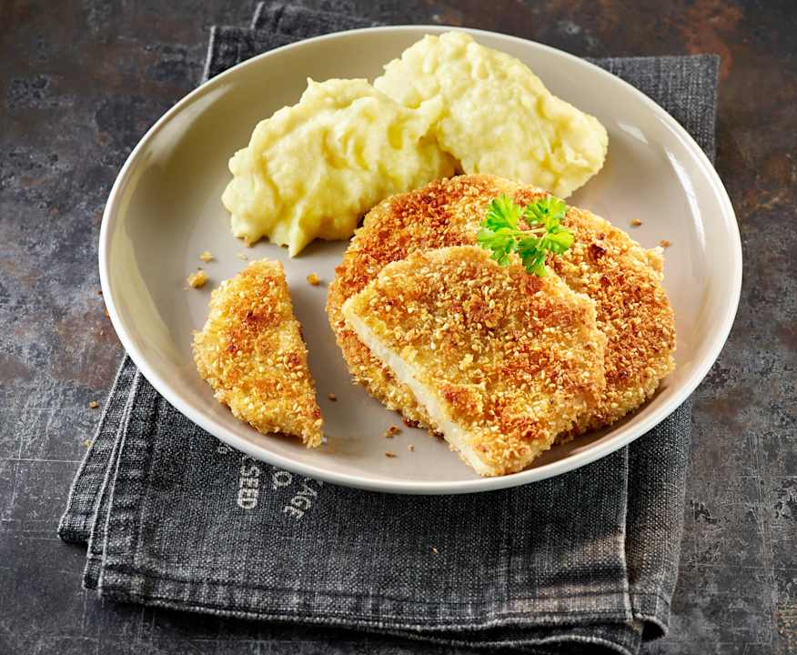 Schnitzel Mit Ei Panade