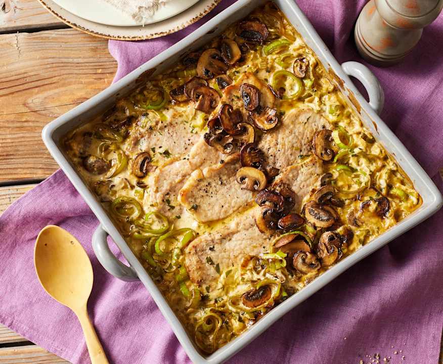 Ofenschnitzel mit Champignon-Porree-Sauce - Cookidoo® – das offizielle ...