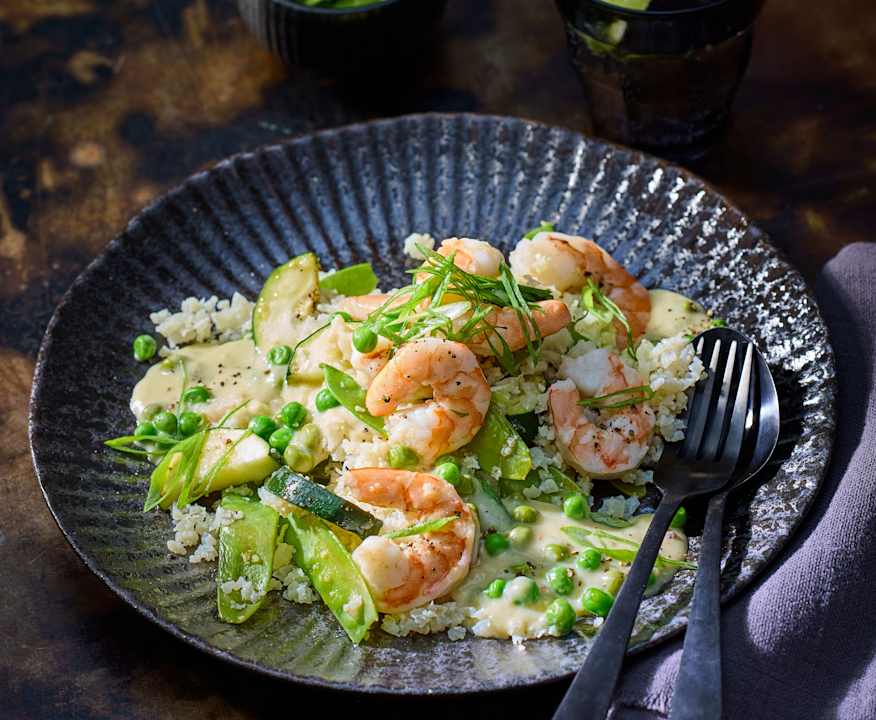 Grünes Garnelen-Curry mit Blumenkohl-Reis - Cookidoo® – das offizielle ...