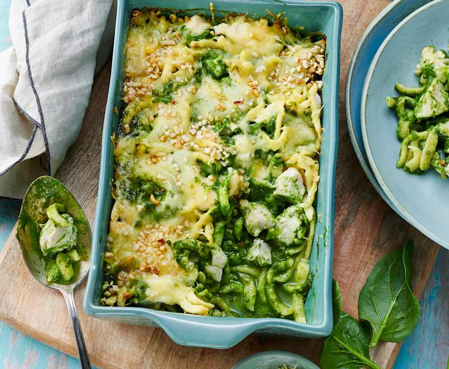 Spätzle-Auflauf mit Spinat - Cookidoo® – das offizielle Thermomix ...