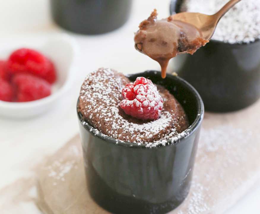 Mi-cuits vapeur chocolatés au coeur fondant (Métrique) (TM6, TM5)