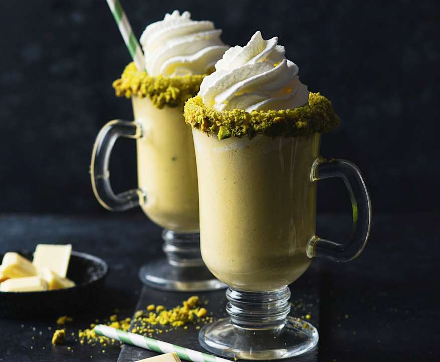 White chocolate pistachio shake - Cookidoo® – the official