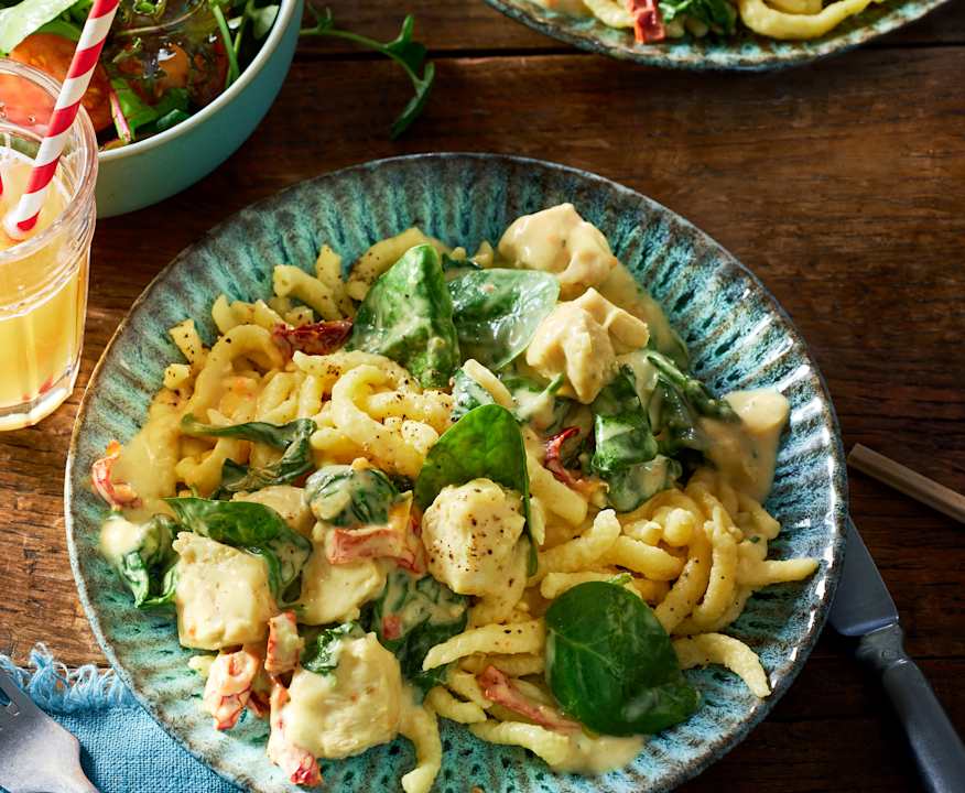 Hähnchen-Spinat-Ragout mit getrockneten Tomaten - Cookidoo® – the ...