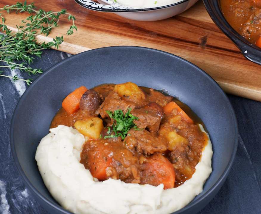 Beef Stew with Cauliflower Mash - Cookidoo® – the official Thermomix ...