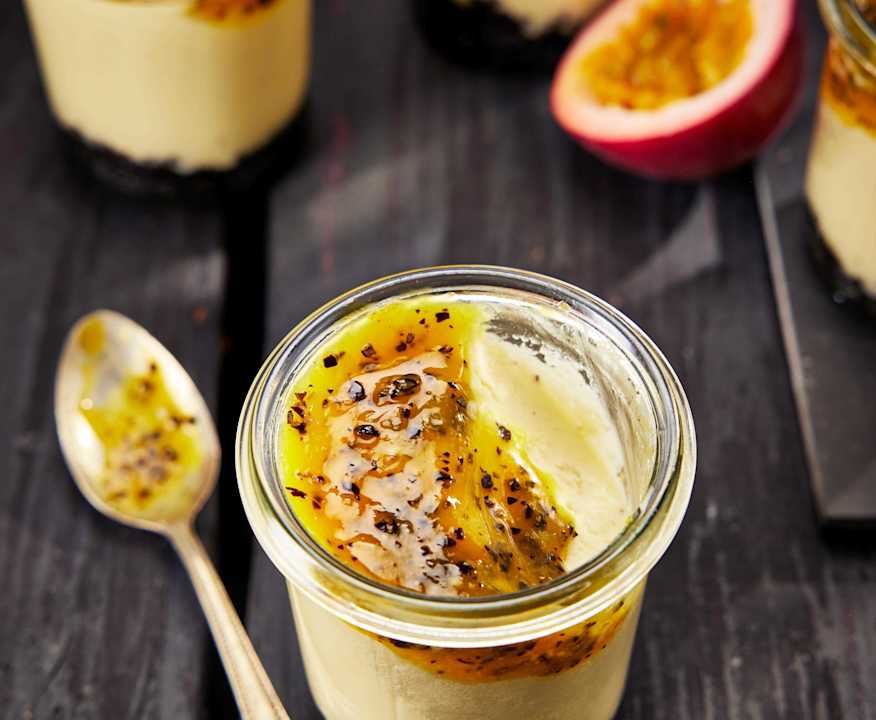 Cheesecakes mit Maracuja-Topping - Cookidoo® – das offizielle Thermomix ... Cheesecakes mit Maracuja-Topping - Cookidoo® – das offizielle Thermomix ...