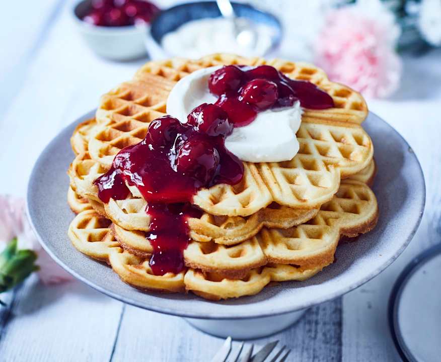 Klassische Waffeln