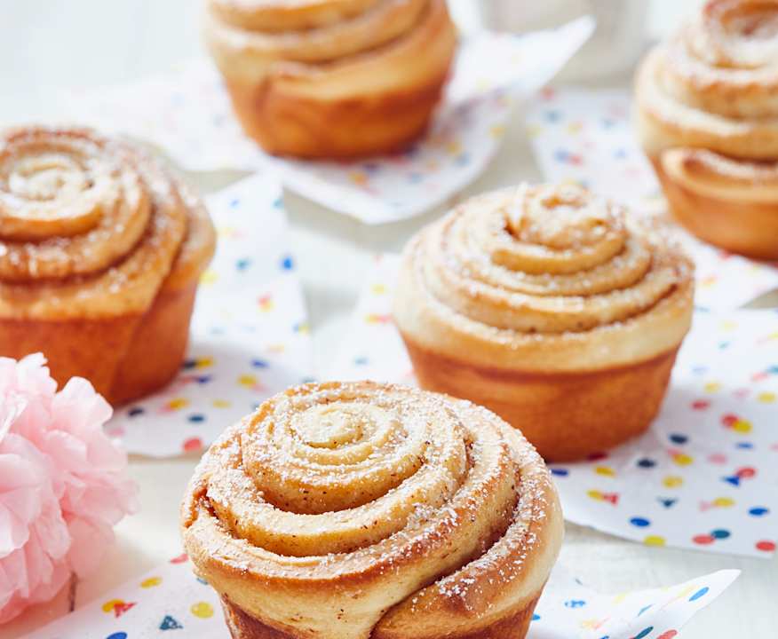 Zimt-Hefe-Muffins - Cookidoo® – das offizielle Thermomix®-Rezept-Portal Zimt-Hefe-Muffins - Cookidoo® – das offizielle Thermomix®-Rezept-Portal