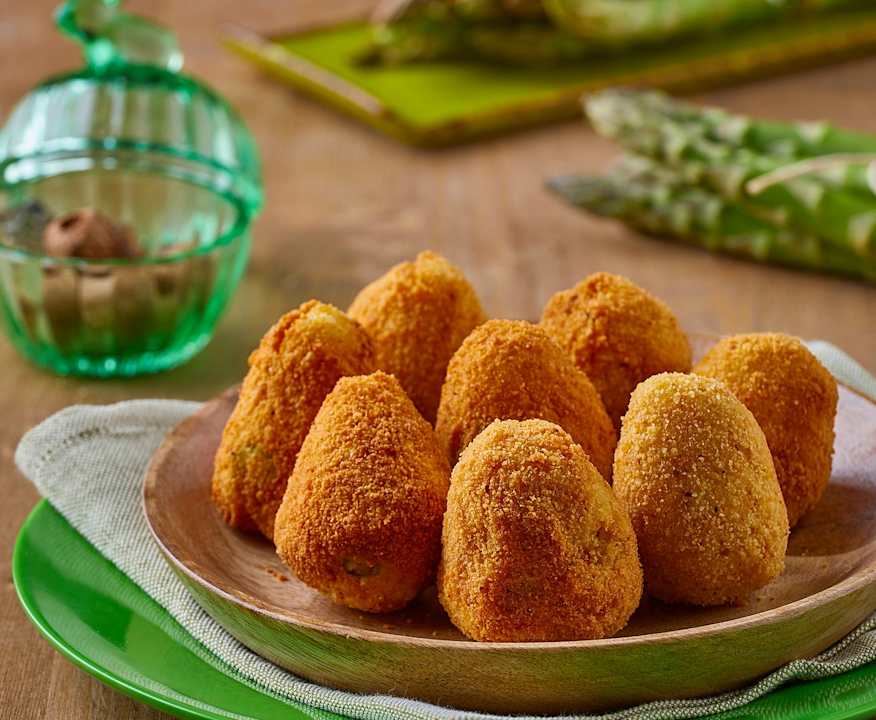 Arancini agli asparagi (senza glutine) - Cookidoo® – platforma