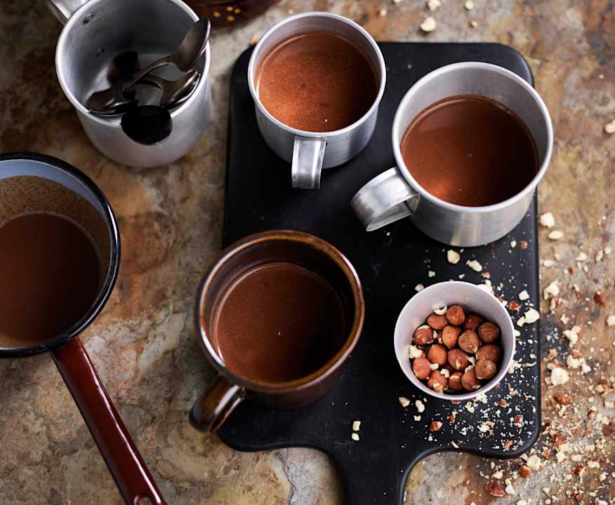 Chocolate quente de avelã - Cookidoo® – the official Thermomix® recipe platform