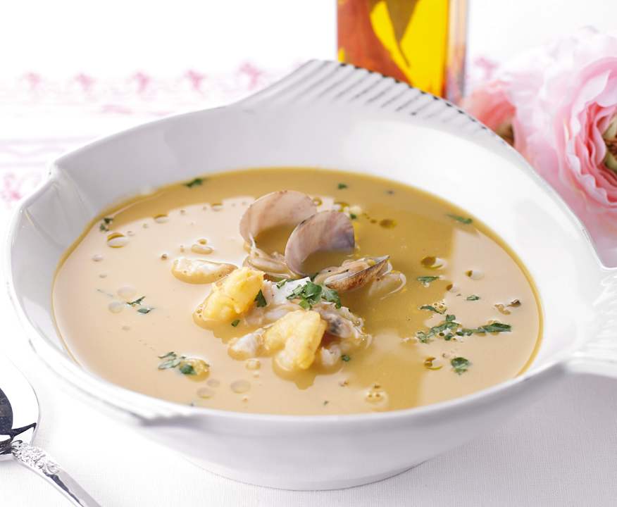 Sopa Rika Sopa rica de peixe - Cookidoo® – das offizielle Thermomix®-Rezept-Portal
