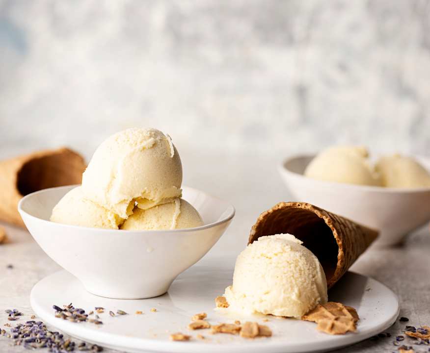 Lavendeleis mit Gin - Cookidoo® – the official Thermomix® recipe platform