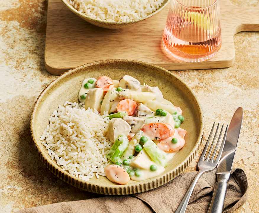 Hühnerfrikassee mit Spargel - Cookidoo® – das offizielle Thermomix ...