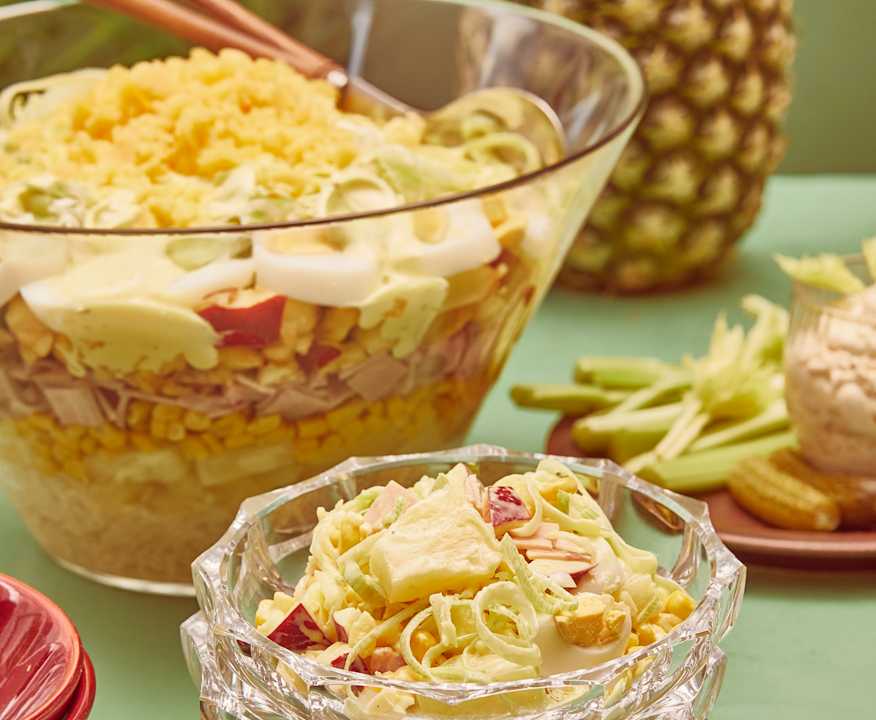 Ananas-Lauch-Schichtsalat - Cookidoo® – la plateforme de recettes ...