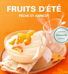 Fruits d'été - pêche et abricot