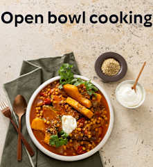 Open bowl cooking