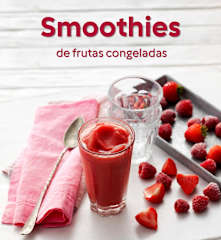 Smoothies de frutas congeladas