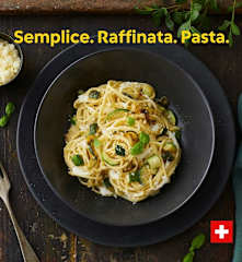 Semplice. Raffinata. Pasta.