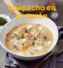 Apapacho en un tazón