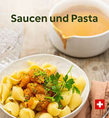 Saucen und Pasta
