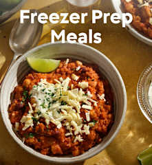 Freezer Prep Meals