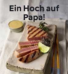 Ein Hoch auf Papa!