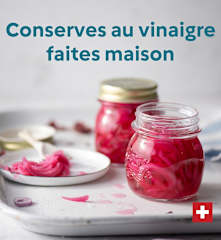 Conserves au vinaigre faites maison
