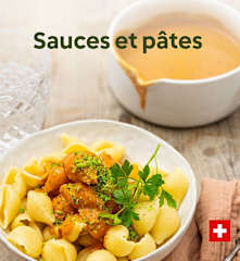 Sauces et pâtes