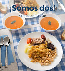 ¡Somos dos! - Menús completos