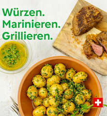 Würzen. Marinieren. Grillieren.