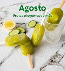 Agosto - Frutas e legumes do mês