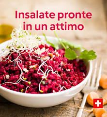 Insalate pronte in un attimo