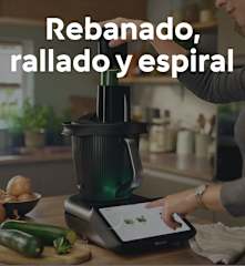 Rebanado, rallado y espiral