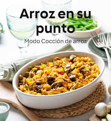 Arroz en su punto - Modo Cocción de arroz