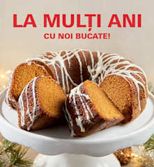 La Mulți Ani cu noi bucate!
