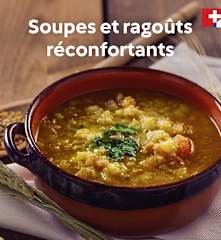Soupes et ragoûts réconfortants