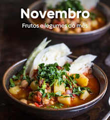 Novembro - Frutos e legumes do mês