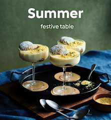 Summer festive table
