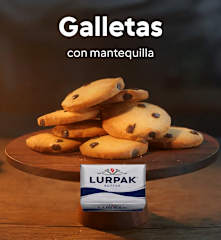 Galletas con mantequilla Lurpak®