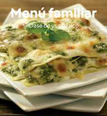 Menú familiar