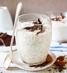 Stracciatella-Mandel-Dessert