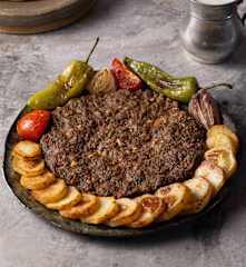 Hatay Usulü Sini Kebabı