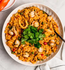 Arroz con mariscos
