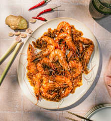 Golden-Fragrance Garnelen