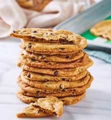 Galletas con chispas de chocolate