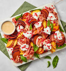 Stone-fruit Board with Burrata