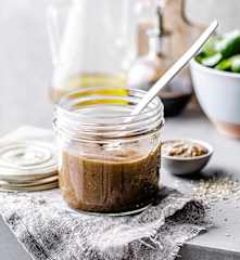 Mustard Balsamic Vinegar Dressing