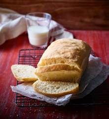 Pan de caja blanco